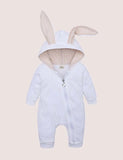 Easter Long Ear Bunny Hoodie Romper - Mini Taylor