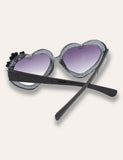 Floral Heart Sunglasses - Bebehanna