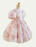 Flower Print Princess Dress