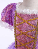 Glitter Rapunzel Party Dress - Bebehanna