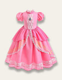 Gorgeous Princess Peach Party Dress