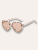 Heart Frame Little Bee Sunglasses - Bebehanna