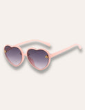 Heart Frame Little Bee Sunglasses - Bebehanna