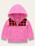 Leopard Patchwork Polar Fleece Coat - Bebehanna