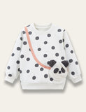 Panda Small Bag Fleece Sweater - Bebehanna