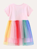 Rainbow Tulle Dress - Mini Taylor