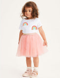 Rainbow Tulle Skirt Set