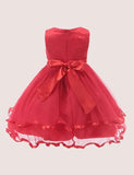 Rose Mesh Party Dress - Mini Taylor