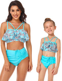 Ruffled Family Matching Swim Suit - Bebehanna