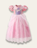 Shiny Rapunzel Tulle Party Dress - Bebehanna