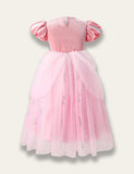 Shiny Rapunzel Tulle Party Dress - Bebehanna