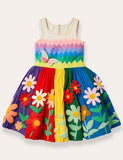 Sleeveless Multi Rainbow Dress - Mini Taylor