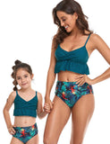 Tropical Parrot Printed Family Matching Swim Suit - Bebehanna