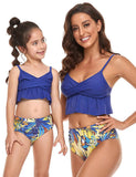 Tropical Parrot Printed Family Matching Swim Suit - Bebehanna