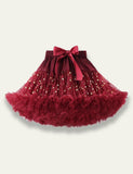 Tulle Fluffy Pleated Skirt - Bebehanna