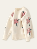 3D Flower Sweater - Bebehanna
