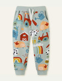 Animal Farm Printed Sweatpants - Bebehanna