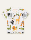 Animal Printed T-shirt - Bebehanna