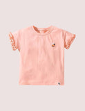 Bee&Flower Embroidered T-shirt - Bebehanna