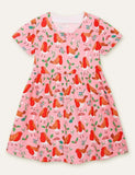 Bird Cartoon Dress - Bebehanna