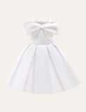 Bow Suspenders Party Dress - Bebehanna