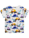 Boys' Cartoon Knitted T-shirt - Bebehanna