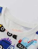 Boys' Cartoon Knitted T-shirt - Bebehanna