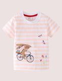 Bunny Striped T-shirt - Bebehanna