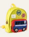 Cartoon Bus Schoolbag Backpack - Bebehanna