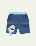 Cartoon Dinosaur Knitted Shorts - Bebehanna