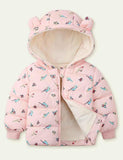 Cartoon Printed down Cotton-Padded Jacket - Bebehanna