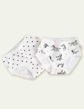 Cartoon Printed Lycra Cotton Underwear - Bebehanna