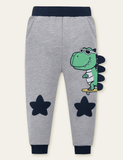 Cartoon Printed School Sweatpants - Bebehanna