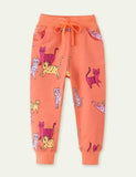 Cat Printing Sweatpants - Bebehanna