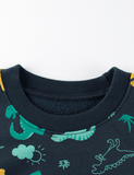 Children's Dinosaur Printed Sweatshirt - Bebehanna