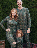 Christmas Feather Print Family Matching Pajamas - Bebehanna