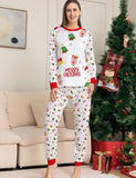 Christmas Tree Elk Printed Family Matchting Pajamas - Bebehanna