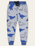 Color Cartoon Printed Sweatpants - Bebehanna