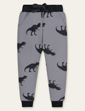 Color Cartoon Printed Sweatpants - Bebehanna