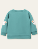 Cute Bear Printed Sweatshirt - Bebehanna
