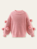 Cute Pom Pom Sweater - Bebehanna