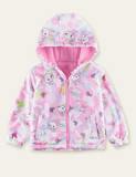 Cute Rabbit Printed Jacket