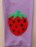 Cute Strawberry Appliqué Sweatpants - Bebehanna