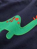 Dinosaur Appliqué T-shirt - Bebehanna