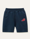 Dinosaur Cute Embroidered Shorts - Bebehanna