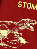 Dinosaur Printed Long-Sleeved T-shirt - Bebehanna