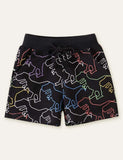 Shorts met dinosaurusprint