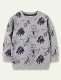 Dinosaur Printed Sweater - Bebehanna