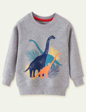 Dinosaur Printed Sweater