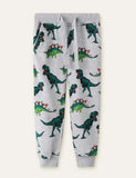 Dinosaur Printed Sweatpants - Bebehanna